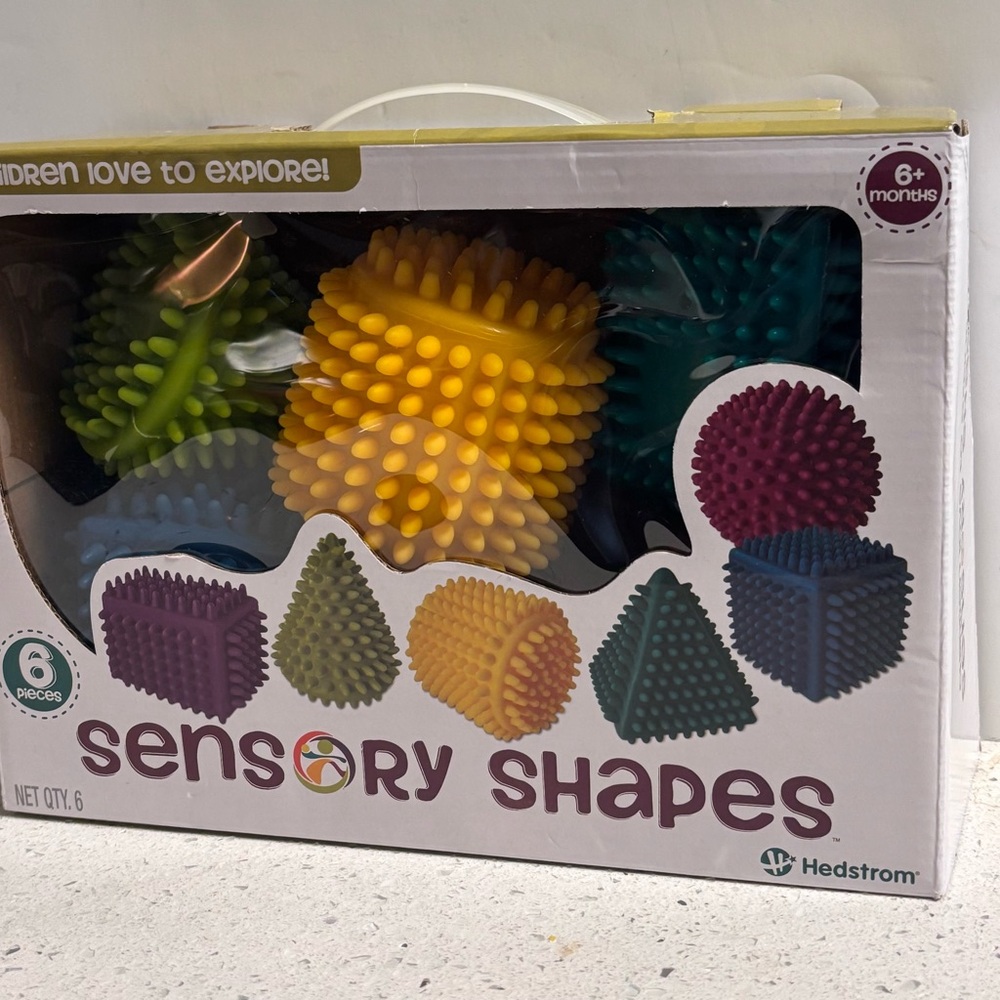 Strom Sensory Blocks - Yellow, Green, Purple - Picture 2 of 2